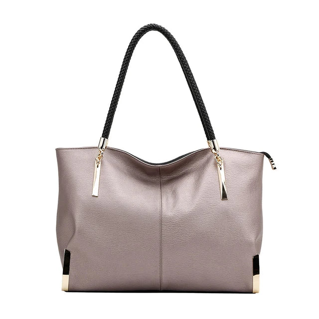 FOXER Marke Echtes Leder Handtasche Winter Frauen Original Design Schulter Tasche Luxus Tote Große Kapazität Dame Tasche Weihnachten Geschenk