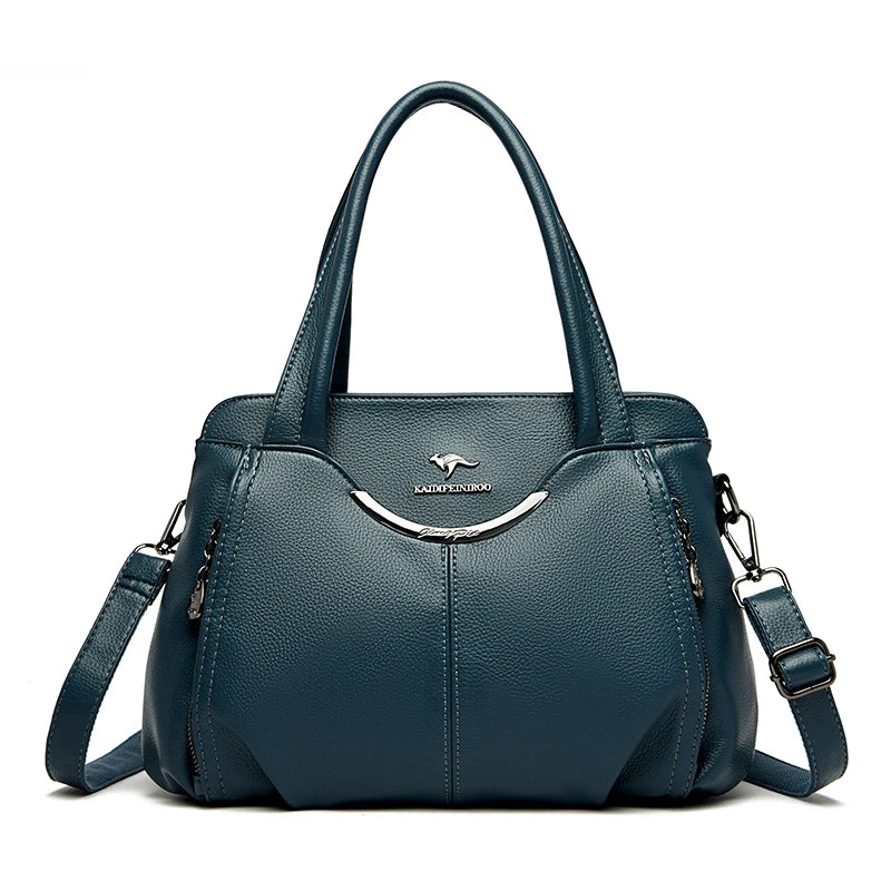 Luxus-Handtaschen für Damen, Designer-Umhängetaschen aus weichem Leder für Damen, 2024, hochwertige Schultertasche, Handtaschen, Sac A Main