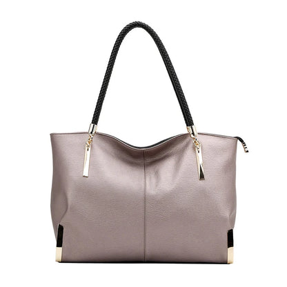 FOXER Marke Echtes Leder Handtasche Winter Frauen Original Design Schulter Tasche Luxus Tote Große Kapazität Dame Tasche Weihnachten Geschenk