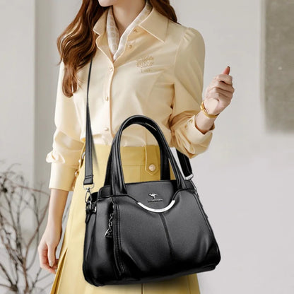 Luxus-Handtaschen für Damen, Designer-Umhängetaschen aus weichem Leder für Damen, 2024, hochwertige Schultertasche, Handtaschen, Sac A Main