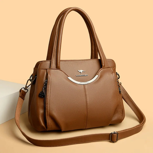 Luxus-Handtaschen für Damen, Designer-Umhängetaschen aus weichem Leder für Damen, 2024, hochwertige Schultertasche, Handtaschen, Sac A Main