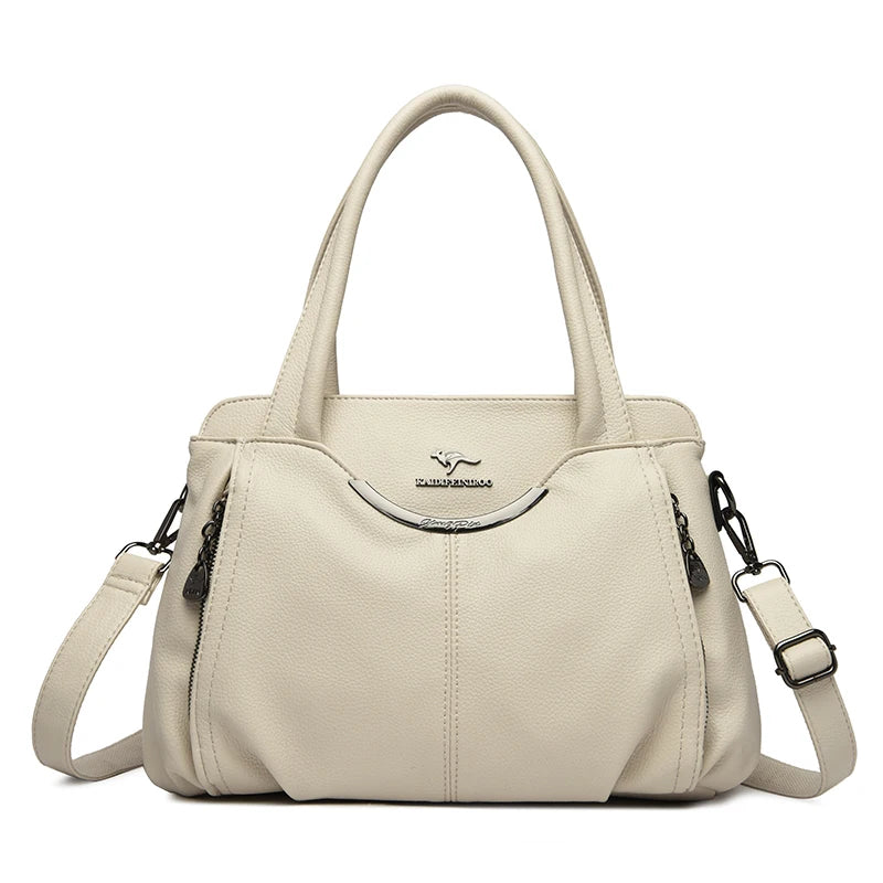 Luxus-Handtaschen für Damen, Designer-Umhängetaschen aus weichem Leder für Damen, 2024, hochwertige Schultertasche, Handtaschen, Sac A Main